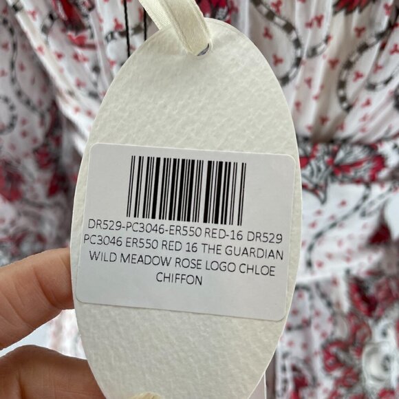 NWT The Vampire's Wife The Guardian Meadow Rose Print Poplin Maxi Dress US12 - Picture 15 of 16